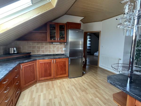 Apartmán s obývacím pokojem a kuchyní